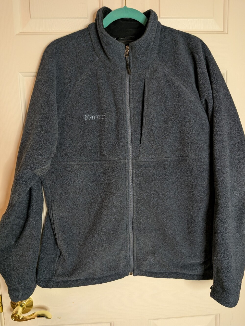 MARMOT Men's Drop Line Sweater Fleece
Full-Zip Jacket Size L Black